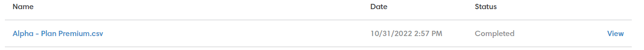 Screenshot showing the Generated tab in Ease