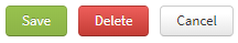Screenshot showing the button to save a rate table